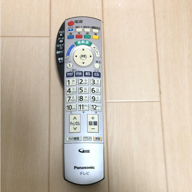 Panasonic(パナソニック)のパナソニックリモコン スマホ/家電/カメラのテレビ/映像機器(その他)の商品写真