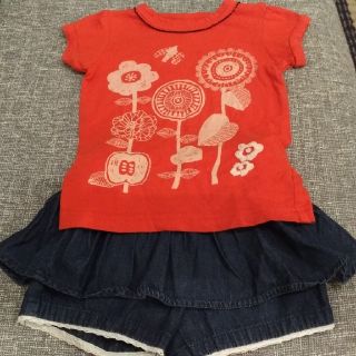 エフオーキッズ(F.O.KIDS)のF.O./Seraph Tシャツ＆スカパンset 【size 95】(Tシャツ/カットソー)