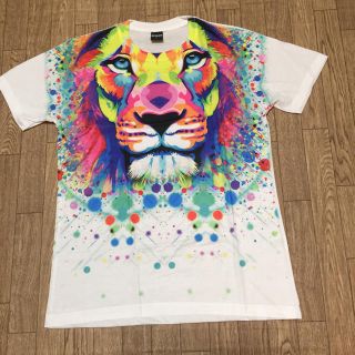 マルセロブロン(MARCELO BURLON)の《新品未使用》グラフィック tシャツ Lサイズ(Tシャツ/カットソー(半袖/袖なし))