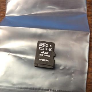 トウシバ(東芝)のTOSHIBA 4G microSD HC(その他)