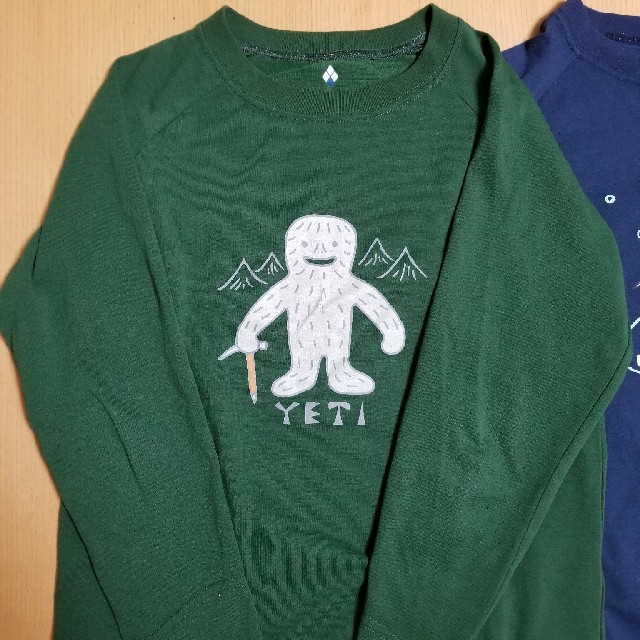 mont bell(モンベル)のmont-bell キッズ長袖Tシャツ　２枚セット キッズ/ベビー/マタニティのキッズ服男の子用(90cm~)(Tシャツ/カットソー)の商品写真