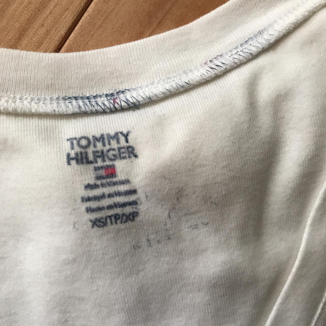 TOMMY HILFIGER(トミーヒルフィガー)のTOMMY HILFIGER  XS/XP レディースのトップス(Tシャツ(半袖/袖なし))の商品写真