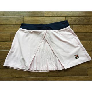 フィラ(FILA)のFILA テニススコート ピンク(ウェア)