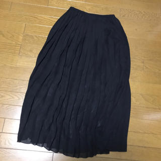 チュー(CHU XXX)のプリーツスカート 黒(ロングスカート)