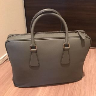 プラダ ビジネスバッグ(メンズ)(グレー/灰色系)の通販 10点 | PRADA