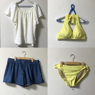 ニッセン(ニッセン)の【大きいサイズ】ニッセン水着4点セット【3L】(水着)