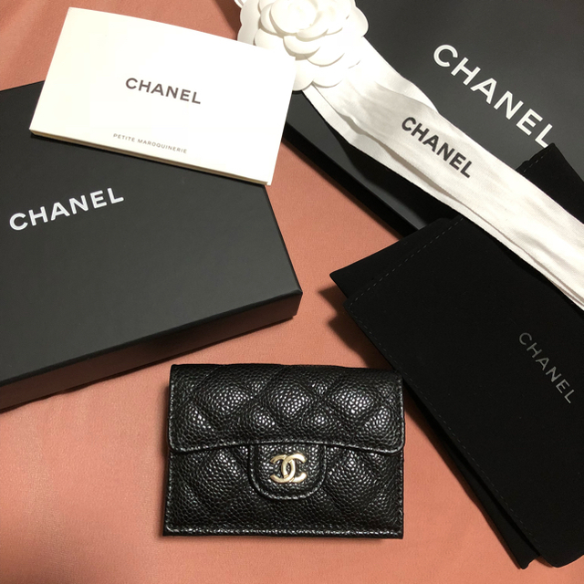 100％安い CHANEL ミニウォレット 三つ折り ミニ財布 財布