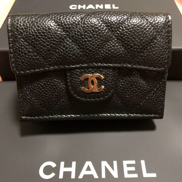 CHANEL   CHANEL ミニウォレット 三つ折り ミニ財布の通販 by