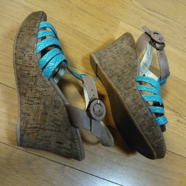 ウェッジソールサンダル レディースの靴/シューズ(サンダル)の商品写真