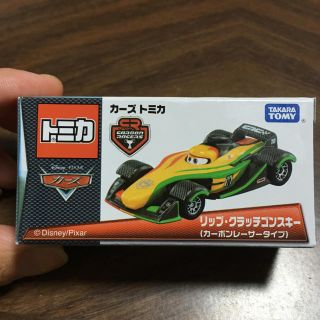 タカラトミー(Takara Tomy)のディズニー カーズ トミカ リップ・クラッチゴンスキー カーボンレーサータイプ(ミニカー)