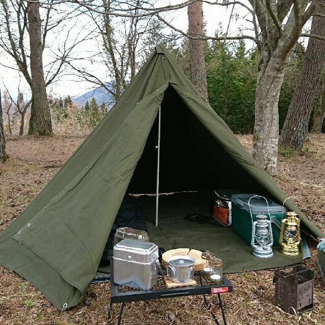 ポーランド軍ポンチョテント一式 サイズ3の通販 by 軍幕's shop|ラクマ