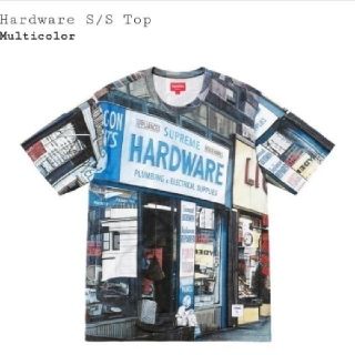 Supreme Hardware Tee 白L