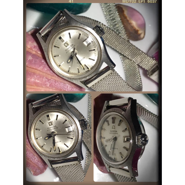 107 オメガ　チューラー時計　レディース腕時計　手巻き時計　希少　小ぶり　人気
