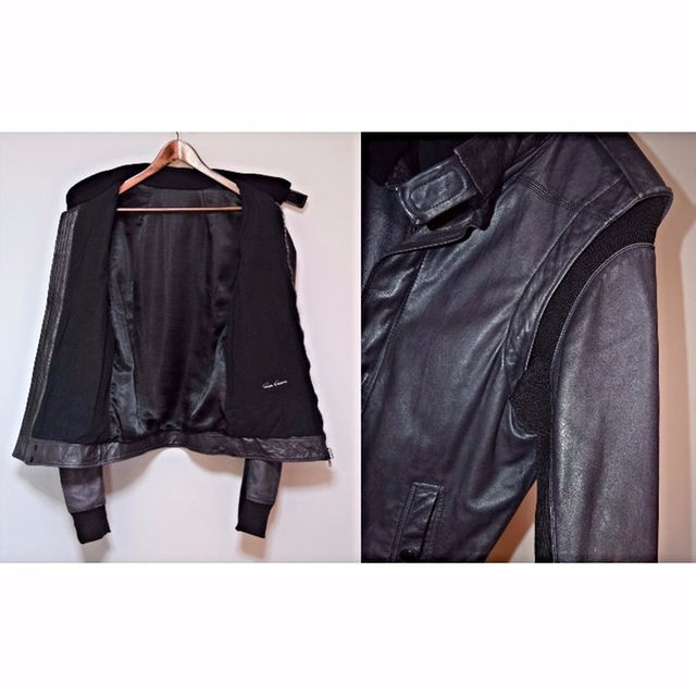 フローラル ◇Rick Owens◇リックオウエンス◇カーフレザー変形レザー