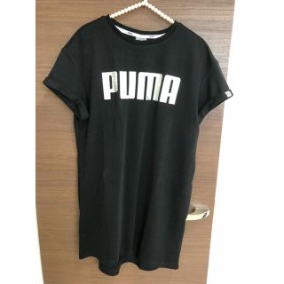 プーマ(PUMA)のPuma シャツ風ワンピース(ひざ丈ワンピース)