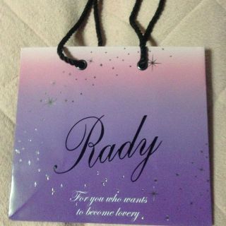 レディー(Rady)のRady ショッパー(ショップ袋)