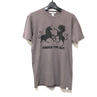 ツーケイバイギンガム(2K by Gingham)の2K BY GINGHAM プリント半袖TシャツS グレー(Tシャツ/カットソー(半袖/袖なし))