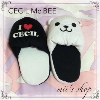 セシルマクビー(CECIL McBEE)のCECILノベルティスリッパ(その他)