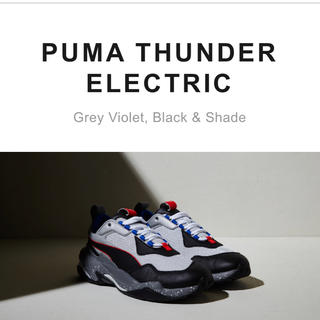 プーマ(PUMA)のPuma thunder electric 27.5(スニーカー)