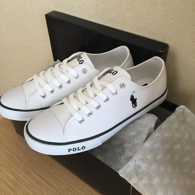 POLO RALPH LAUREN(ポロラルフローレン)の🎀新品ポロラルフローレンスニーカー24.5 レディースの靴/シューズ(スニーカー)の商品写真