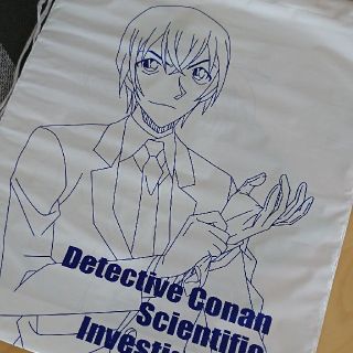 ショウガクカン(小学館)の★名探偵コナン 科学捜査展 限定 ビニールバッグ 安室 透(キャラクターグッズ)