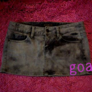 ゴア(goa)のgoa ﾃﾞﾆﾑｽｶｰﾄ(ミニスカート)