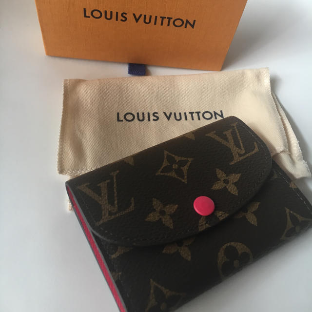 LOUIS VUITTON(ルイヴィトン)のルイヴィトン✳︎ポルトモネ・ロザリ✳︎財布 レディースのファッション小物(財布)の商品写真