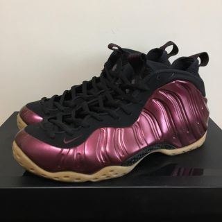 ナイキ(NIKE)のAIR FOAMPOSITE ONE マルーン(スニーカー)