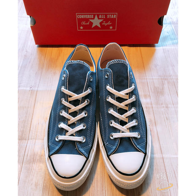 CONVERSE(コンバース)のＨＹＯ様専用 CONVERSE コンバース CT70 LOW ブルー US8 メンズの靴/シューズ(スニーカー)の商品写真