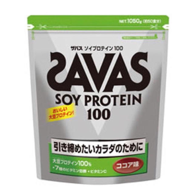 ザバス ソイプロテイン 1050g 食品/飲料/酒の健康食品(プロテイン)の商品写真