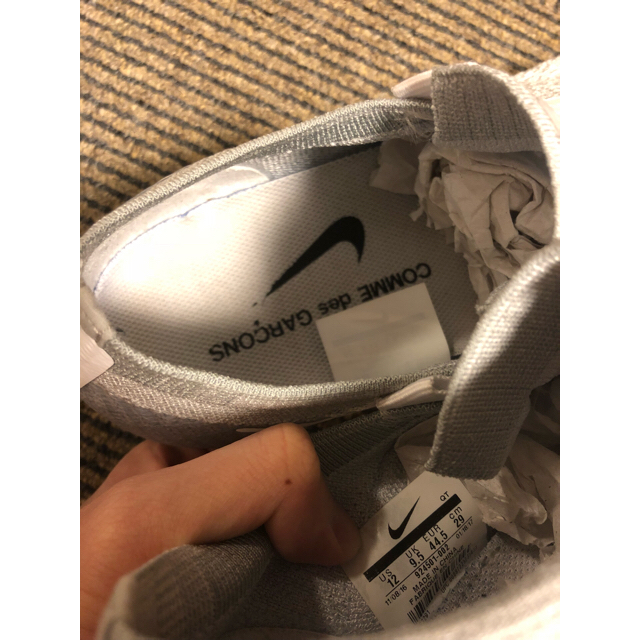 COMME des GARCONS(コムデギャルソン)のレシート付き Nike CDG VAPORMAX 28.5 メンズの靴/シューズ(スニーカー)の商品写真