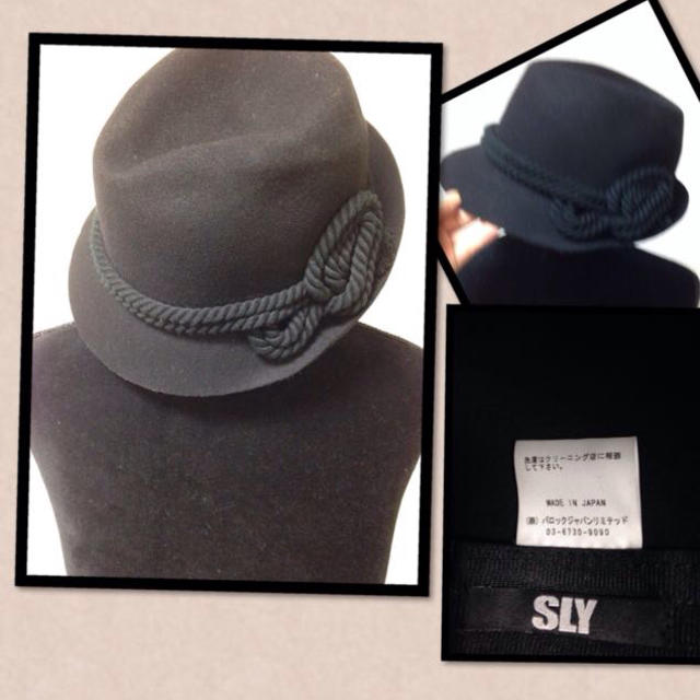 SLY(スライ)のSLY☆帽子 レディースの帽子(ハット)の商品写真