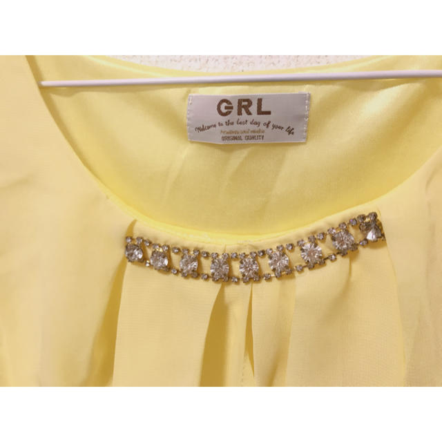 GRL(グレイル)のGRL シフォントップス レディースのトップス(カットソー(半袖/袖なし))の商品写真