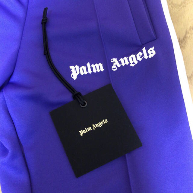 Supreme(シュプリーム)のpalm angels サイドジップトラックパンツ  パープル S メンズのパンツ(その他)の商品写真