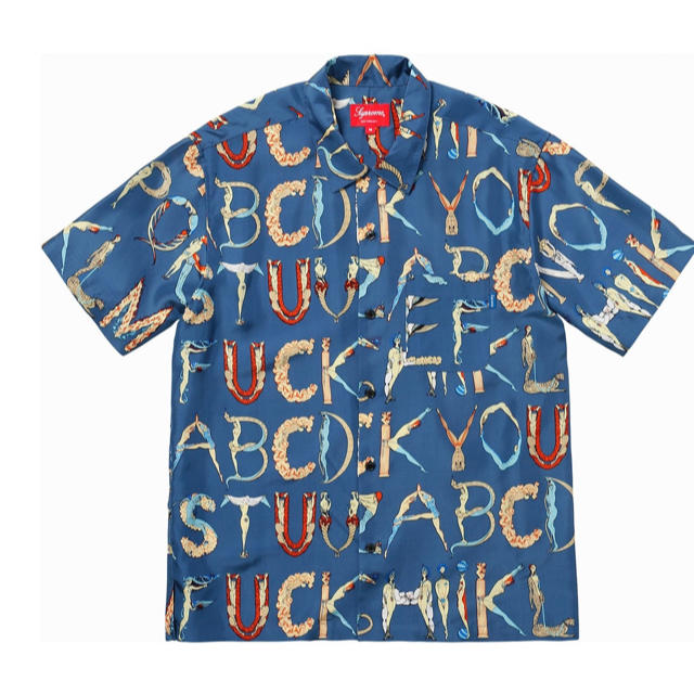 Supreme(シュプリーム)のsupreme  alphabet silk shirt メンズのトップス(シャツ)の商品写真