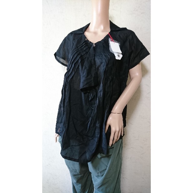 sunaokuwahara(スナオクワハラ)のsunao kuwaharaシャツ レディースのトップス(シャツ/ブラウス(半袖/袖なし))の商品写真
