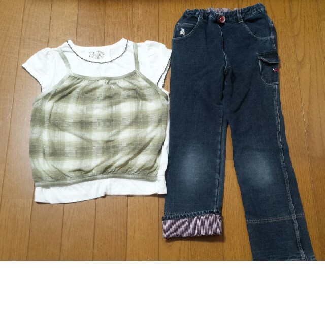 familiar(ファミリア)のFamiliar 女児120、130２点セット キッズ/ベビー/マタニティのキッズ服女の子用(90cm~)(パンツ/スパッツ)の商品写真