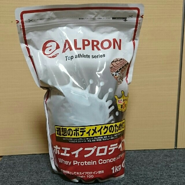 アルプロン  ホエイプロテイン チョコレート風味 食品/飲料/酒の健康食品(プロテイン)の商品写真