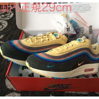 ナイキ(NIKE)の国内正規 29cm AIR MAX 1/97 ショーン wotherspoon(スニーカー)