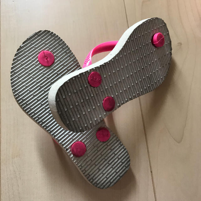 havaianas(ハワイアナス)のハワイアナス ビーチサンダル キッズ/ベビー/マタニティのキッズ靴/シューズ(15cm~)(サンダル)の商品写真