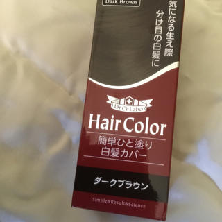 ドクターシーラボ(Dr.Ci Labo)の【気になる部分を梳かすだけ】白髪カバー ダークブラウン 10ml ヘアカラー (白髪染め)