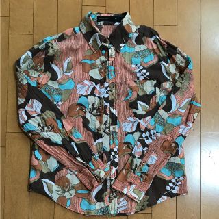 アズノゥアズドゥバズ(as know as de base)のAS KNOW AS オシャレシャツ 柄シャツ Mサイズ(シャツ/ブラウス(長袖/七分))