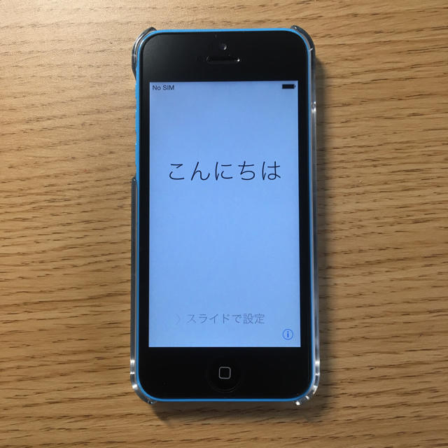 Apple(アップル)の【美品】iphone5c 32GB ブルー スマホ/家電/カメラのスマートフォン/携帯電話(スマートフォン本体)の商品写真