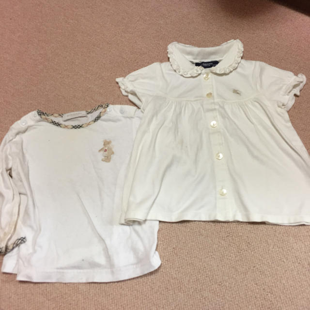 BURBERRY(バーバリー)のバーバリーロンドン Tシャツ80cm キッズ/ベビー/マタニティのベビー服(~85cm)(Ｔシャツ)の商品写真