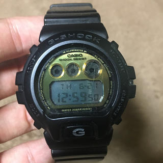 ジーショック(G-SHOCK)のg-shock ブラック×ゴールド(腕時計(デジタル))