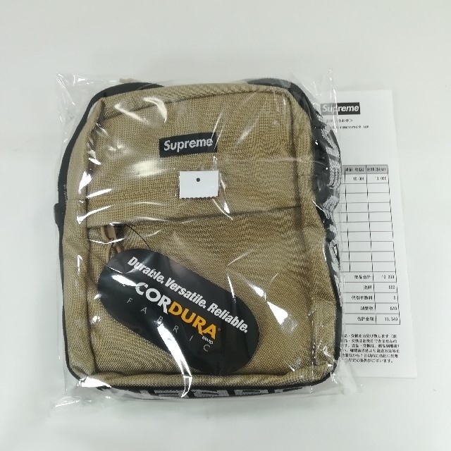 正規品 Supreme Shoulder Bag 18ss Tan