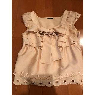 トゥービーシック(TO BE CHIC)のTO BE CHIC フレンチスリーブブラウス(シャツ/ブラウス(半袖/袖なし))