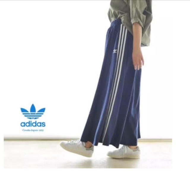 adidas(アディダス)のM♡adidas BEAUTY&YOUTH コラボ ロングスカート レディースのスカート(ロングスカート)の商品写真