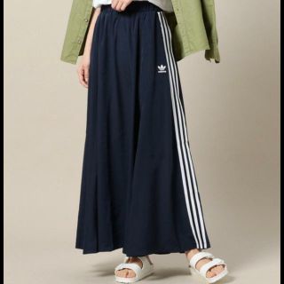 アディダス(adidas)のM♡adidas BEAUTY&YOUTH コラボ ロングスカート(ロングスカート)