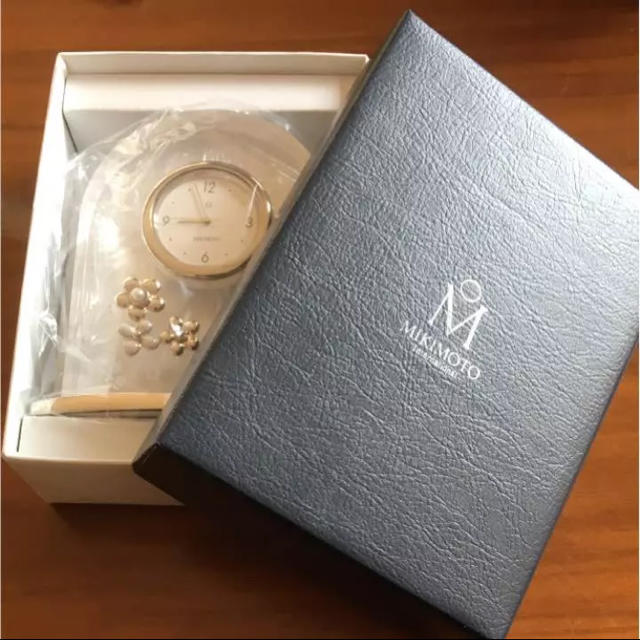 MIKIMOTO(ミキモト)のミキモト クオーツクロック インテリア/住まい/日用品のインテリア小物(置時計)の商品写真